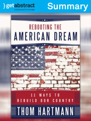 cover image of Rebooting the American Dream (Summary)